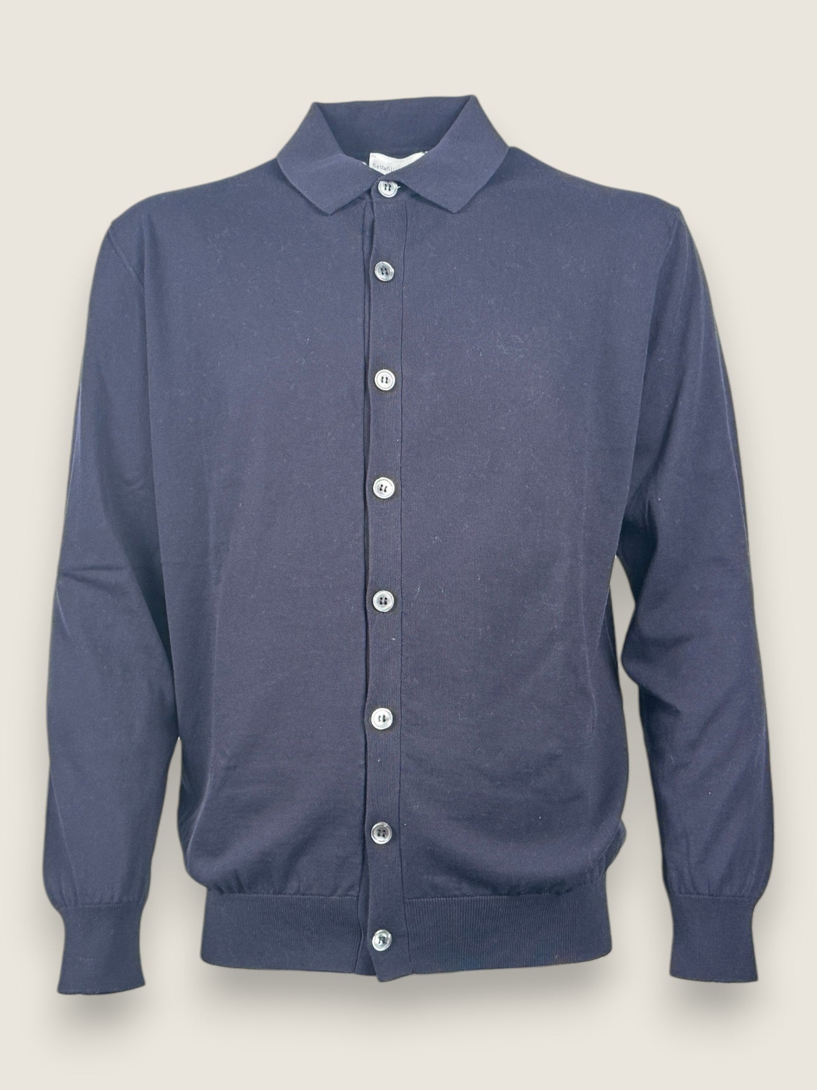 Cardigan Settefili Cashmere Blu 