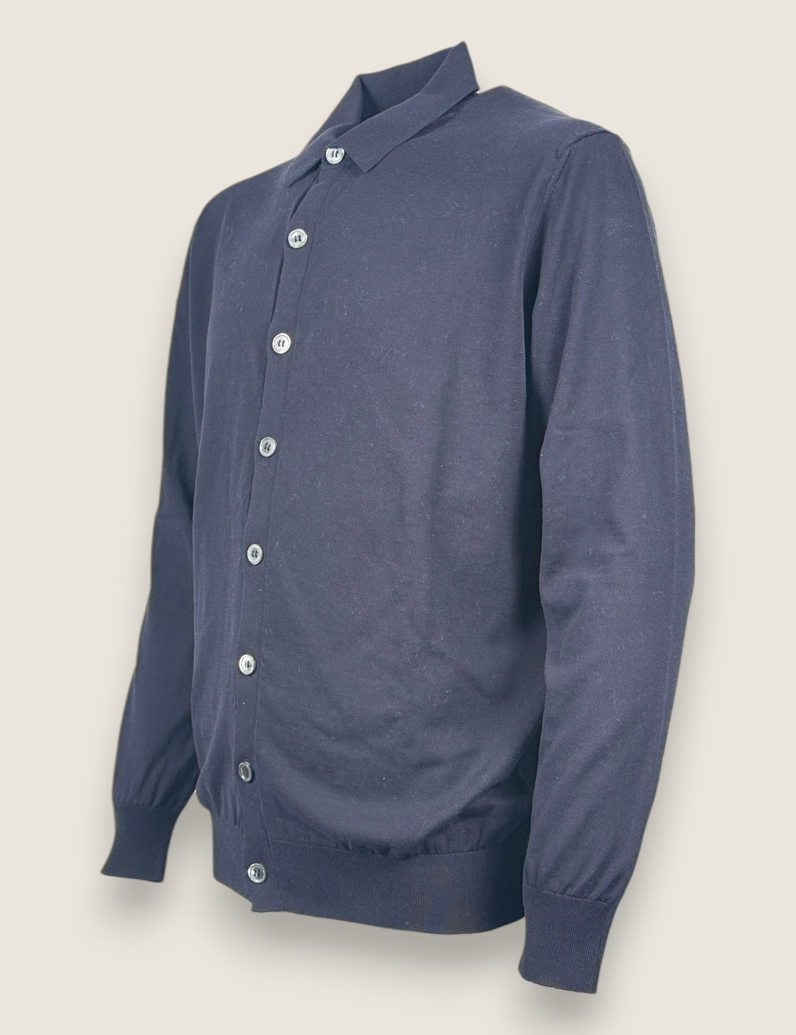 Cardigan Settefili Cashmere Blu 