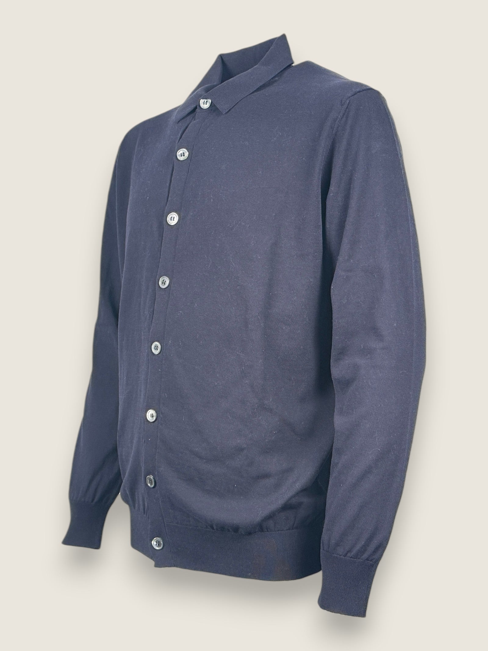 Cardigan Settefili Cashmere Blu 