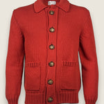 Cardigan Settefili Cashmere Corallo 