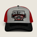 Cappello Stetson Nero/rosso 
