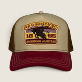 Cappello Stetson Rosso/beige 