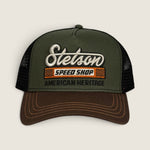 Cappello Stetson Verde/marrone 