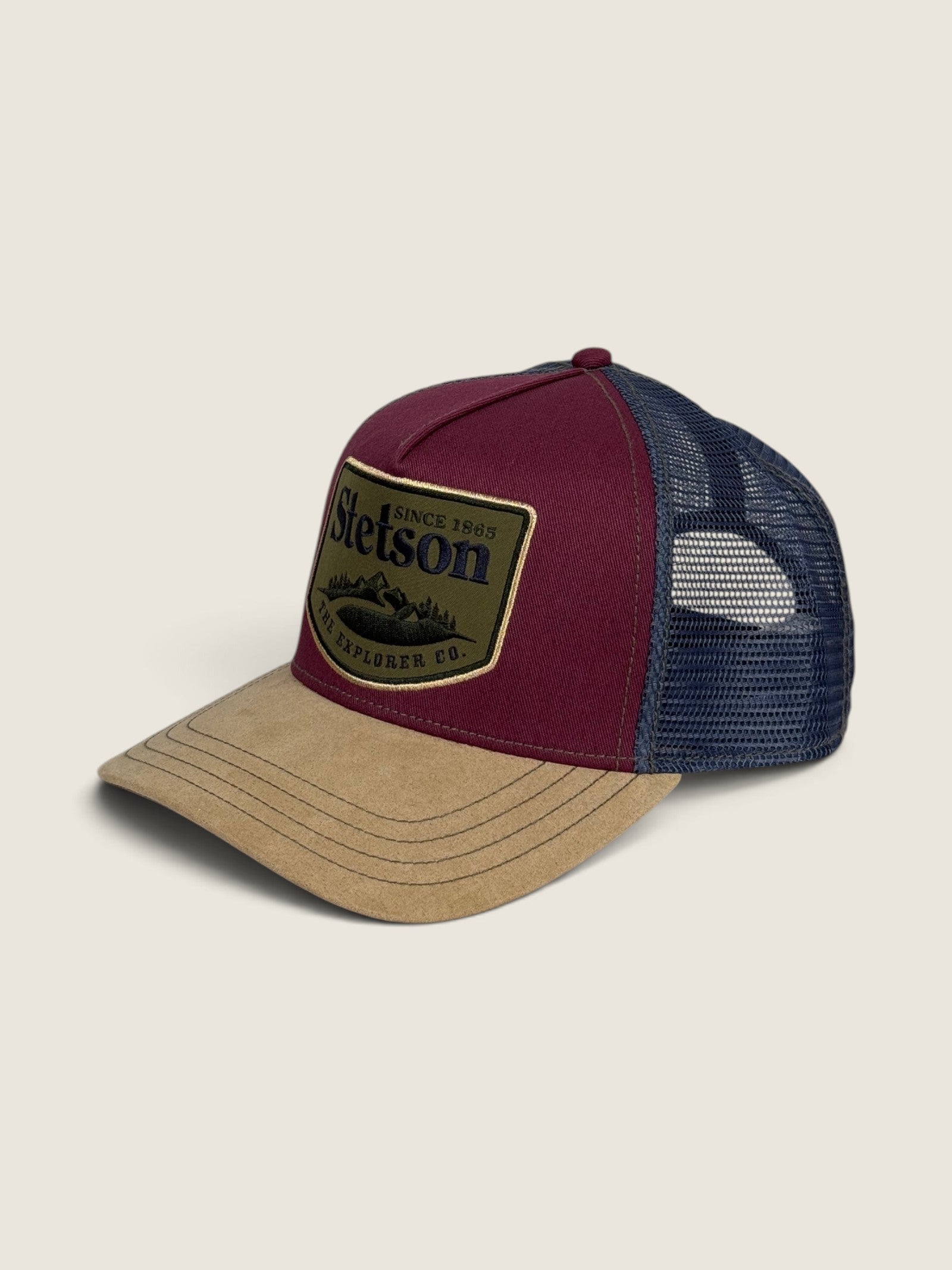Cappello Stetson Beige/wine 