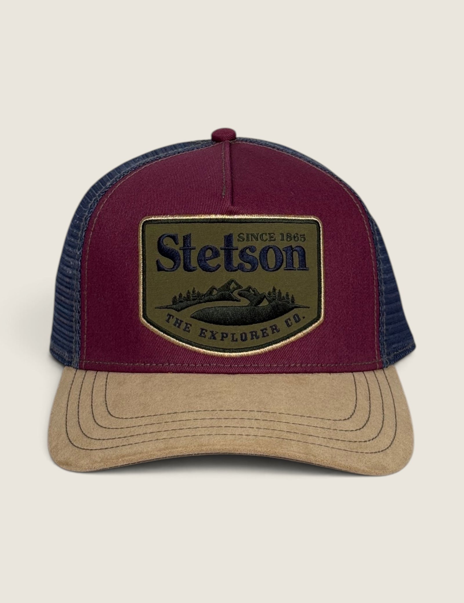 Cappello Stetson Beige/wine 