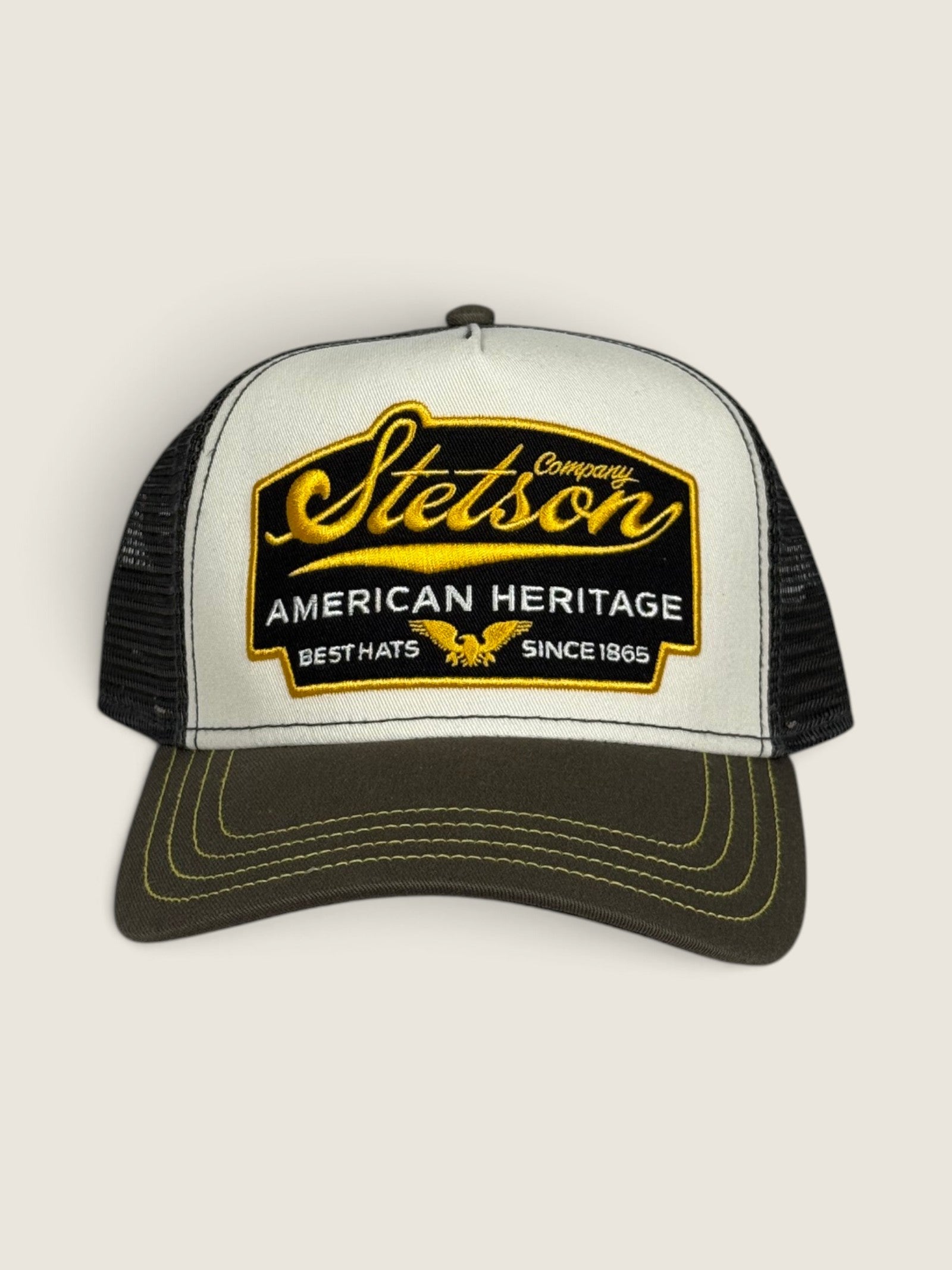 Cappello Stetson Olive/white 