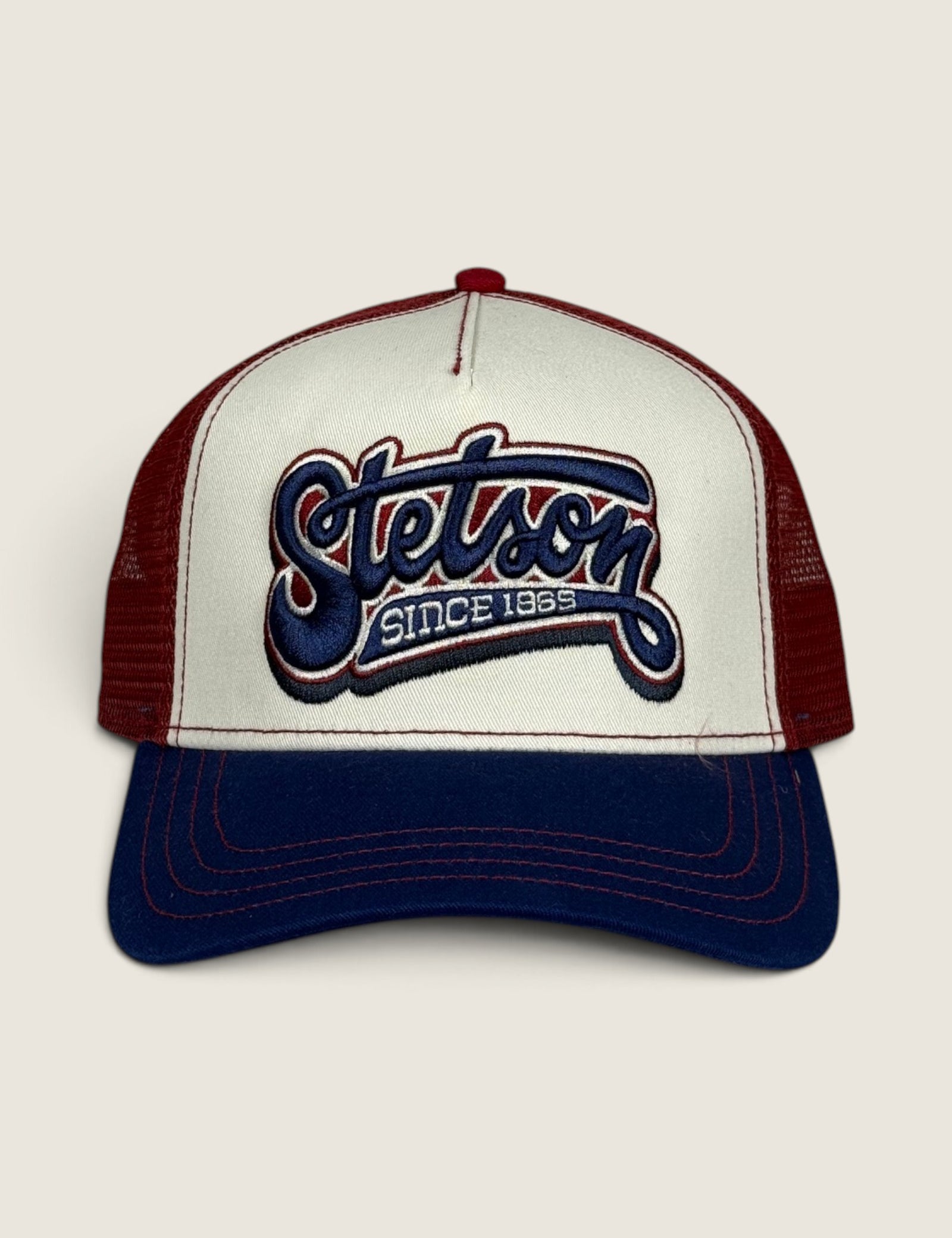 Cappello Stetson Blue/wine 