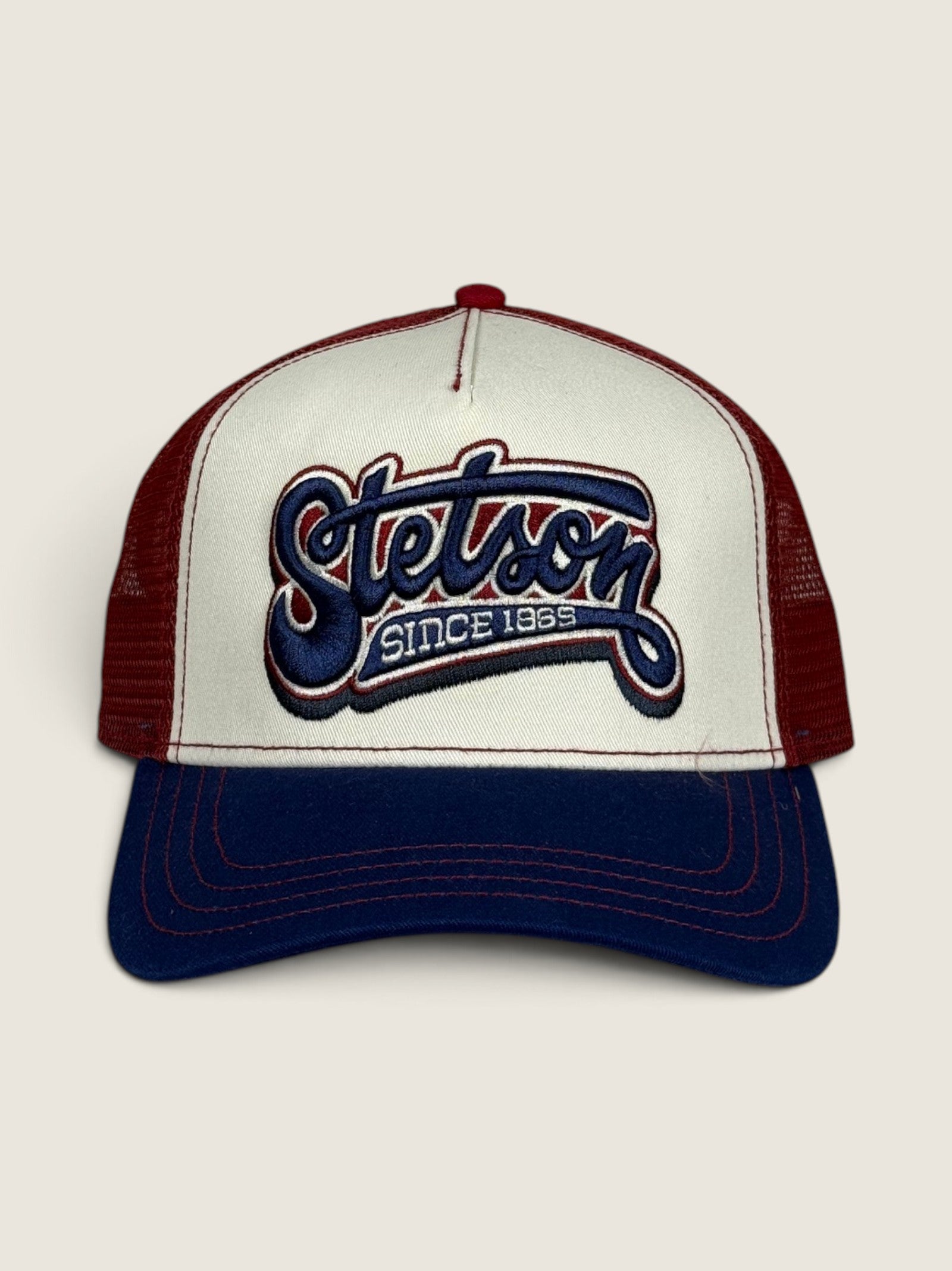 Cappello Stetson Blue/wine 